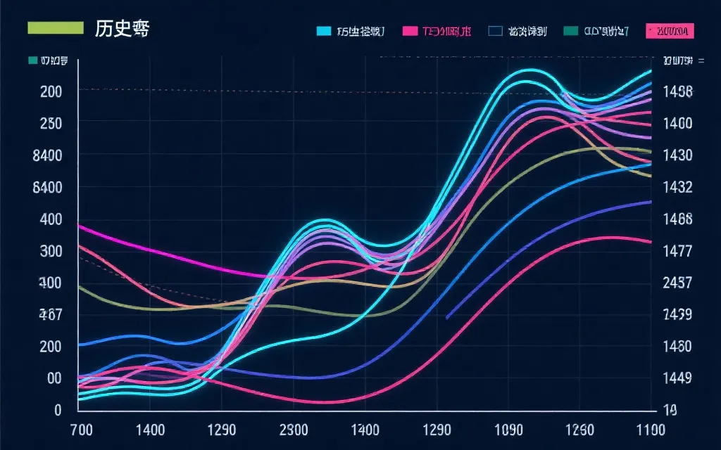 大乐透历史开奖走势图示意